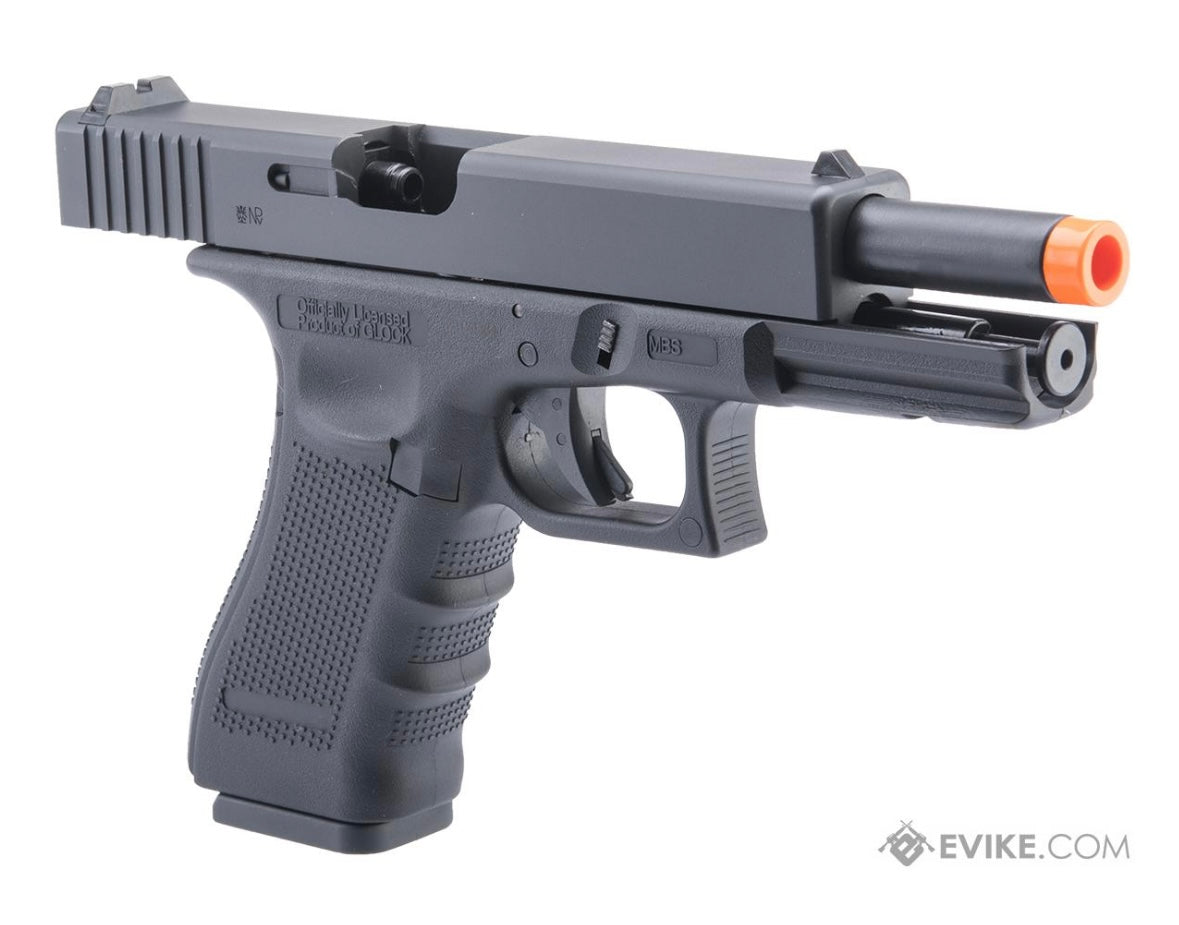 (OPEN BOX) Spartan / Cybergun Licensed GLOCK 17 Gen 4 CO2 Gas Blowback Airsoft Pistol - LE / Military ONLY (Package: Gun Only) (OPEN BOX)