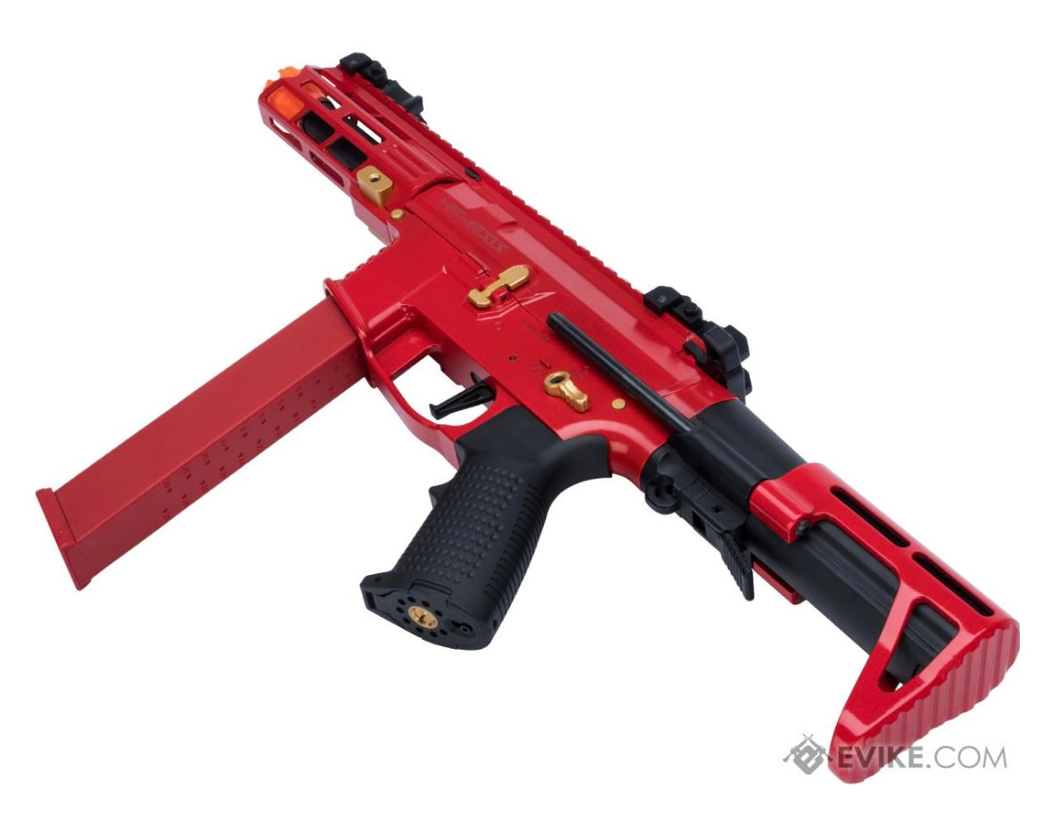 Classic Army Nemesis X9 Airsoft AEG Machine Pistol (Color: Red / Bronze)