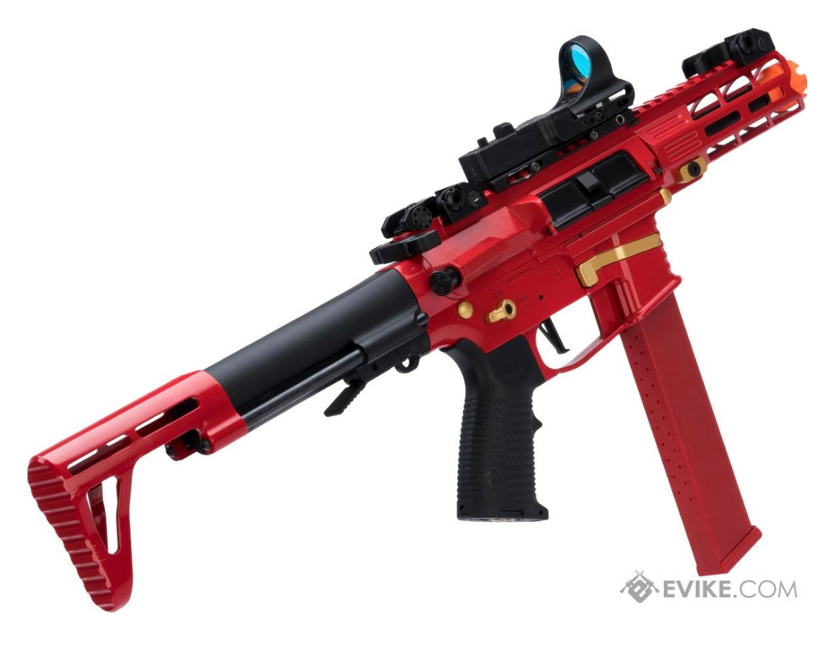 Classic Army Nemesis X9 Airsoft AEG Machine Pistol (Color: Red / Bronze)