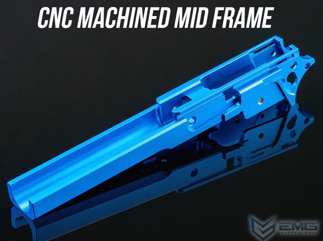 EMG Custom "Stella" 2011 Hi-CAPA Airsoft GBB Handgun w/ Minimalist Optic Ready Utility Slide (Model: ICE)
