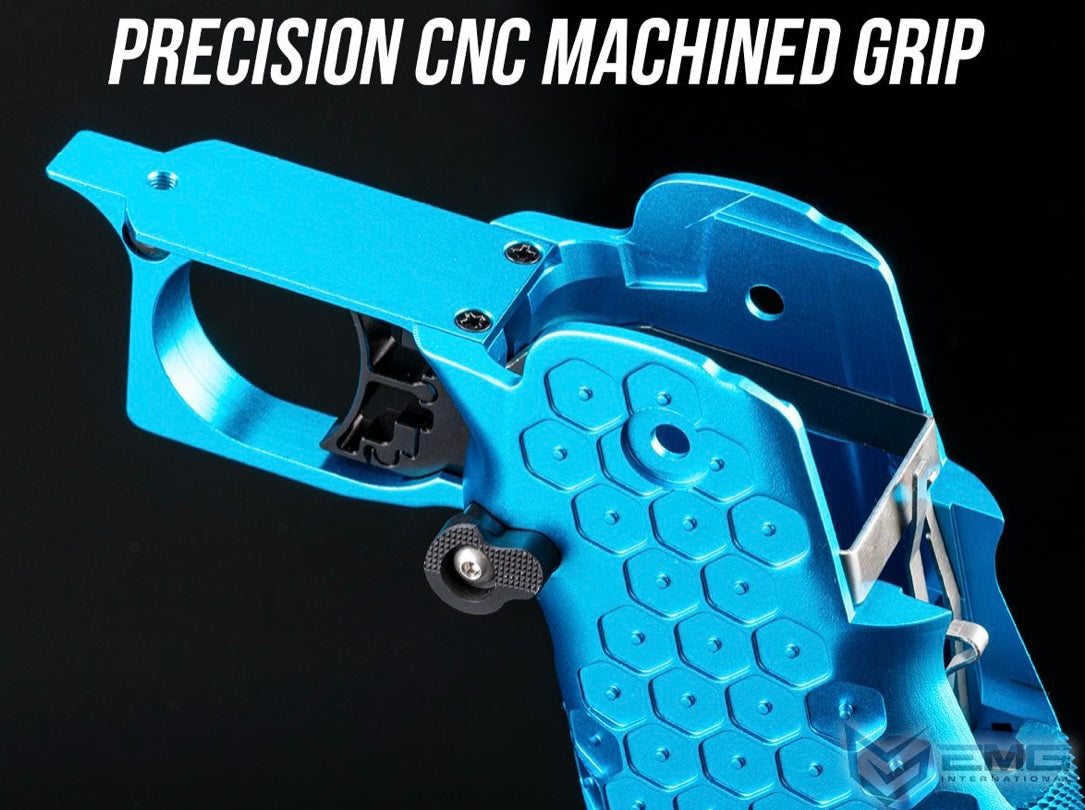 EMG Custom "Stella" 2011 Hi-CAPA Airsoft GBB Handgun w/ Minimalist Optic Ready Utility Slide (Model: ICE)