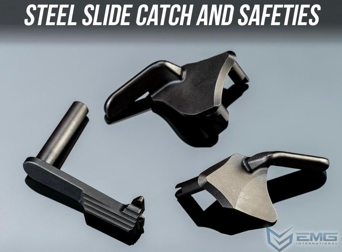 EMG Custom "Stella" 2011 Hi-CAPA Airsoft GBB Handgun w/ Minimalist Optic Ready Utility Slide (Model: ICE)